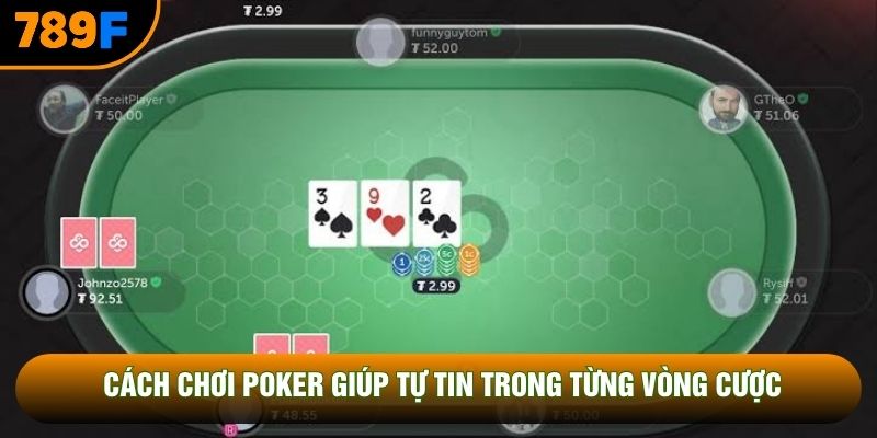 Cách chơi Poker giúp tự tin trong từng vòng cược Cách chơi Poker giúp tự tin trong từng vòng cược