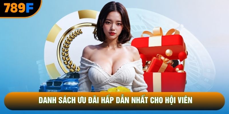 Danh sách ưu đãi hấp dẫn nhất cho hội viên
